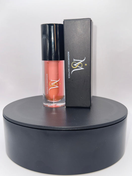 #Lip #oil #strawberry @mademoisellesauvage